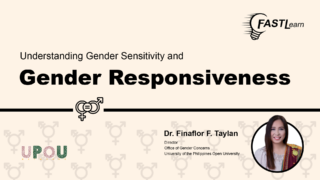 FASTLearn Episode 15 - Understanding Gender Sensitivity and Gender Responsiveness