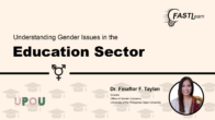 FASTLearn Episode 18 – Understanding Gender Issues in the Education Sector