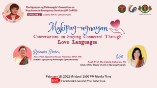 Lusog-Isip at Lusog Puso - Makipag-Ugnayan Conversations on Staying Connected Through Love Languages