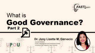 FASTLearn Episode 34 - What is Good Governance? Part 2