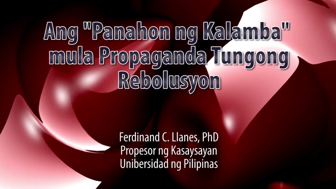 UP TALKS | Ang “Panahon ng Kalamba” mula Propaganda tungong Rebolusyon