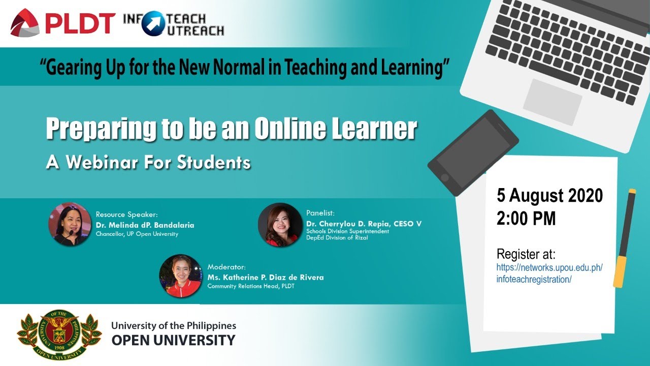 Infoteach: Preparing to be an Online Learner - UPOU Networks