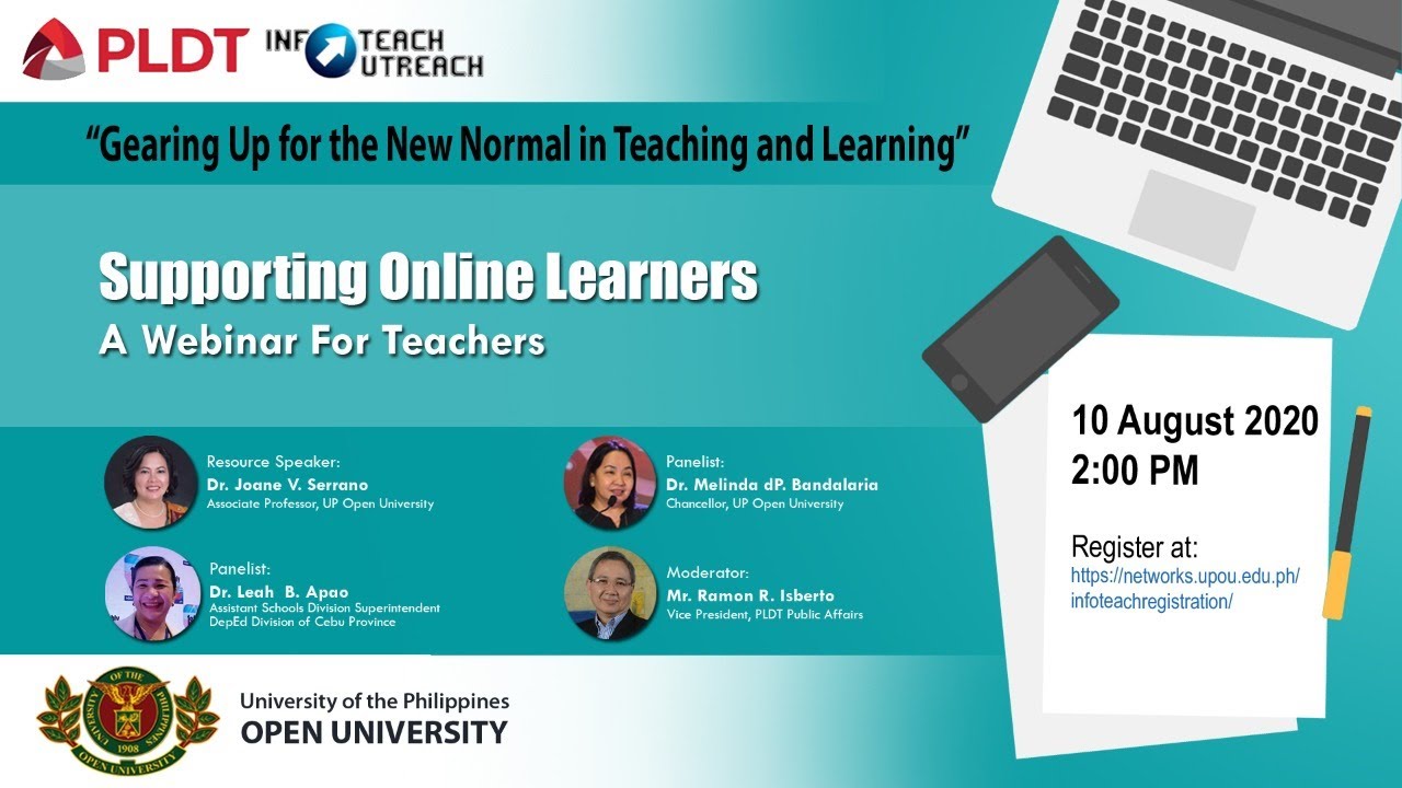 Infoteach: Supporting Online Learners - UPOU Networks