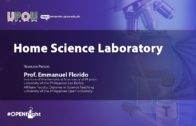Home Science Laboratory | Prof. Emmanuel Florido