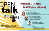OPEN Talk: Vlogging as a Tool for Teaching and Learning