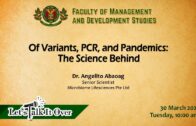 Let’s Talk It Over – Of Variants, PCR, and the Pandemics: The Science Behind