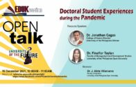 OPEN Talk: Doctoral Student Experiences during the Pandemic
