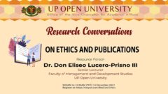 Research Conversations on Ethics and Publication
