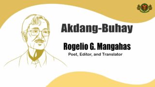 Akdang-Buhay | Rogelio G. Mangahas