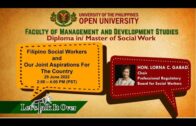 Let’s Talk It Over: Filipino Social Workers and Our Joint Aspirations for the Country