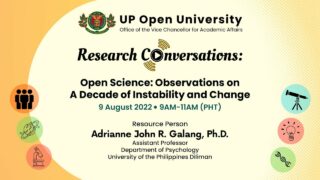Research Conversations on Open Sciences: Observations on a Decade of Instability and Change