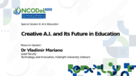 Pre Conference on Online Courses, Micro-Credentials, and Artificial Intelligence: Leaving the Industrial Style Education Behind