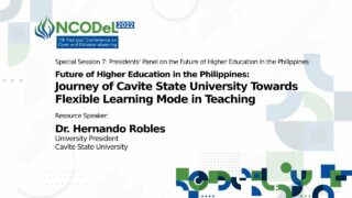 Special Session 7: Presidents' Panel on the Future of Higher Education in the Philippines | Dr. Hernando Robles