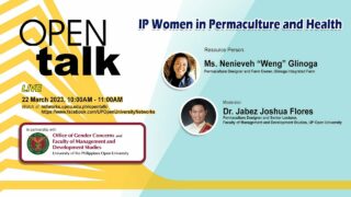 OPEN Talk - Episode 32: IP Women in Permaculture and Health