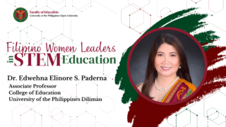 Filipino Women Leaders in STEM Education | Dr. Edwehna Elinore Paderna