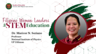 Filipino Women Leaders in STEM Education – STEM Journey | Dr. Lilia T. Habacon