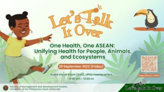 Let's Talk It Over: One Health, One ASEAN: Unifying Health for People, Animals, and Ecosystems