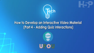 Tech Tips: How to Develop Interactive Video Material Part 4: Adding Quiz Interactions