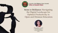 Bytes to Brilliance: Navigating the Digital Landscape for Optimal Productivity in Open and Distance Education